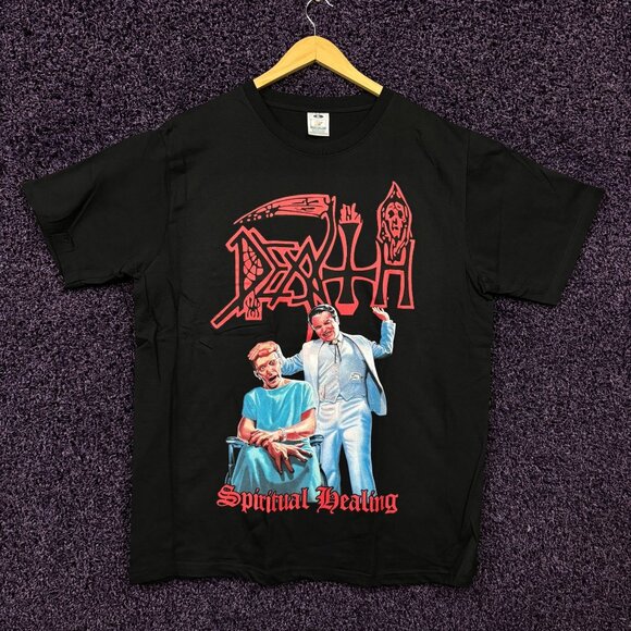 Death Spiritual Healing Death Metal Band T-Shirt Size Extra Large - Picture 1 of 5